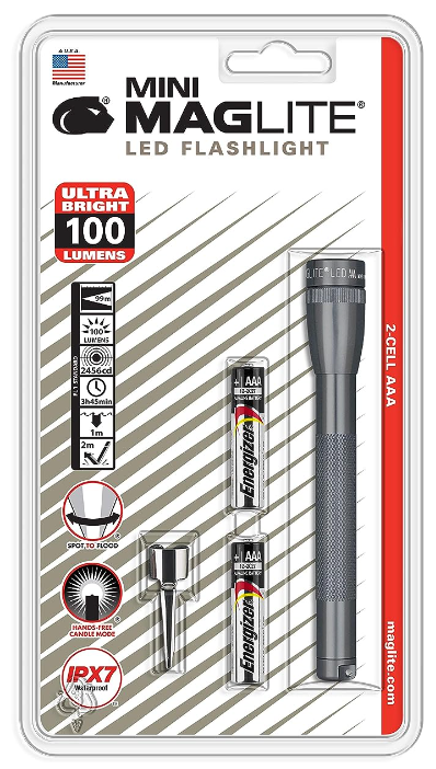 MagLite Mini LED 2-Cell AAA Flashlight