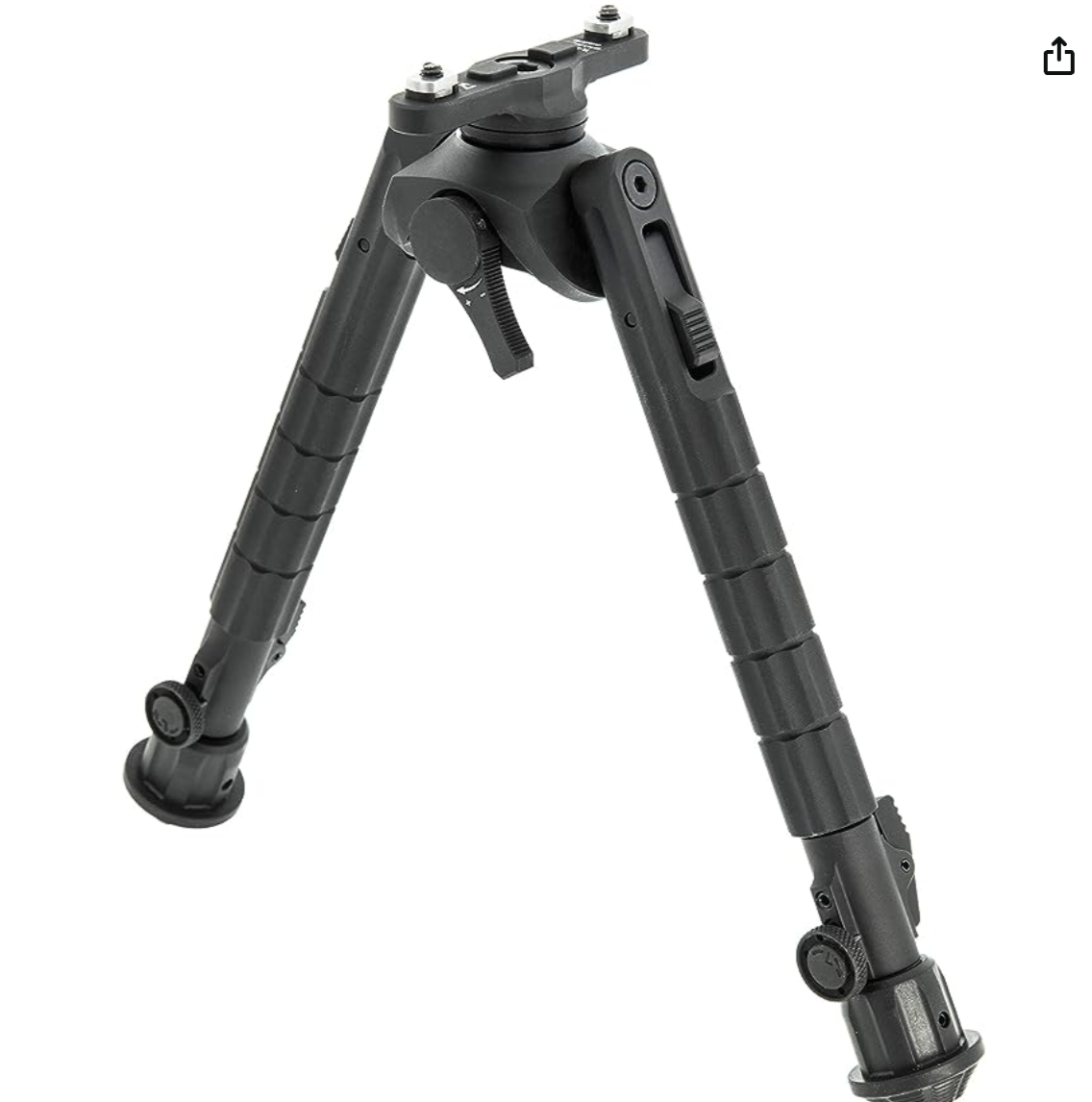 UTG Recon 360 TL Bipod, 8"-12" Center Height, M-LOK, Black