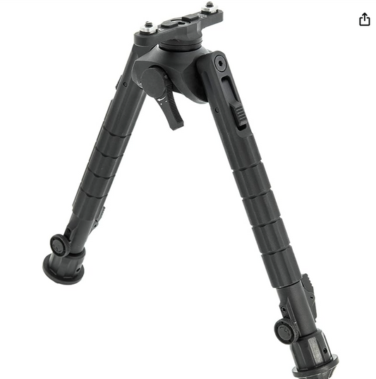 UTG Recon 360 TL Bipod, 8"-12" Center Height, M-LOK, Black