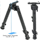 UTG Recon 360 TL Bipod, 8"-12" Center Height, M-LOK, Black