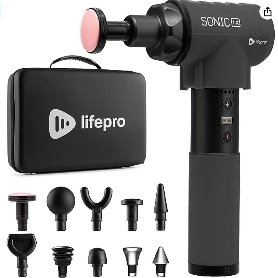 LifePro Sonic LX Professional Personal Massager Gun