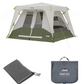 CORE 4 Person Instant Cabin Tent Bundle