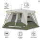 CORE 4 Person Instant Cabin Tent Bundle