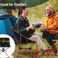 TREKOLOGY Portable Camping Chairs for Adult