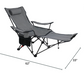 REDCAMP Camping Chair with Removable Footrest