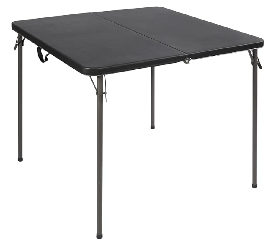 REDCAMP 34" Square Folding Card Table