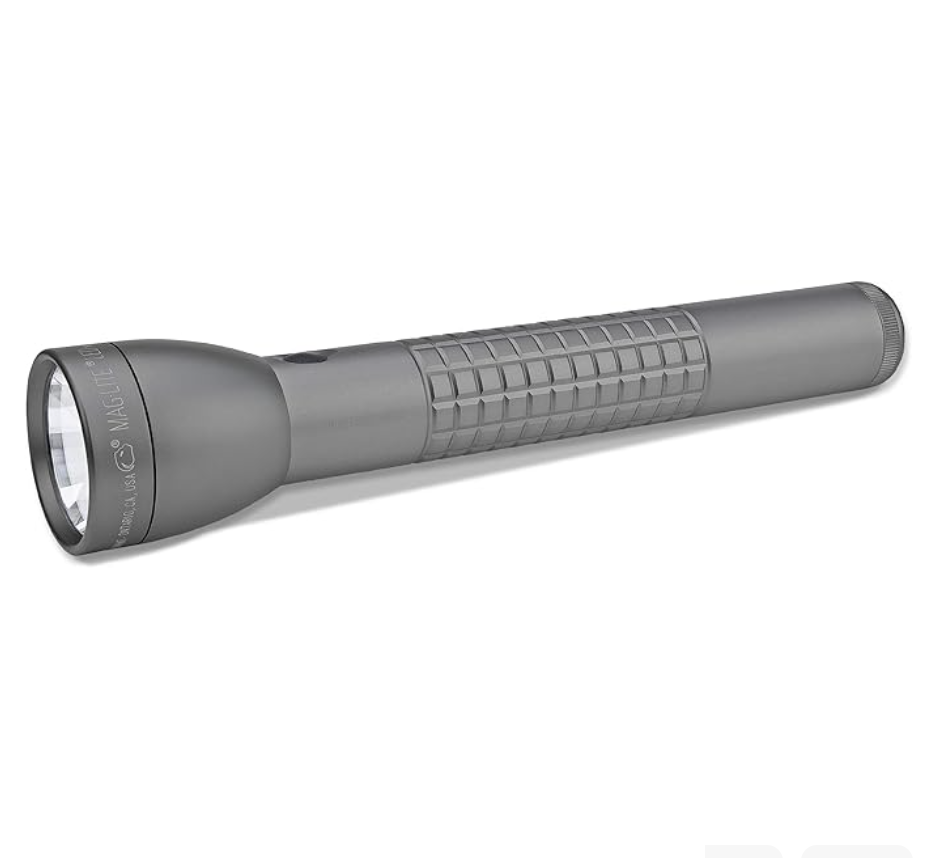 Maglite ML300LX LED 3-Cell D Flashlight, Urban Gray