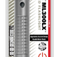 Maglite ML300LX LED 3-Cell D Flashlight, Urban Gray