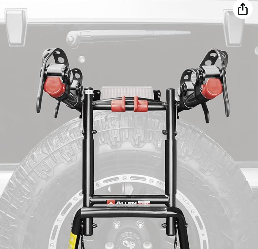 Allen Sports Premier 2-Bike Spare Tire Rack, S302