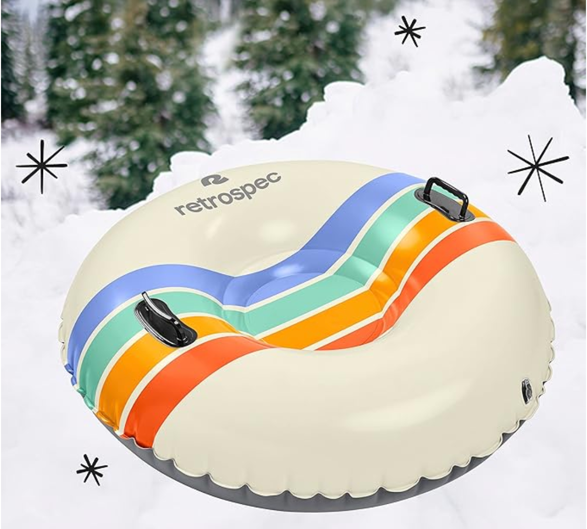 Retrospec Snowslide 42” Inflatable Snow Tube