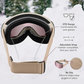 Retrospec Traverse Plus Ski & Snowboard Snow Goggles