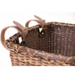 Retrospec Bicycles Cane Woven Rectangular Toto Basket