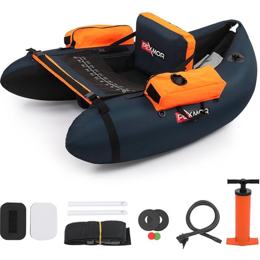 PEXMOR Inflatable Fishing Float Tube