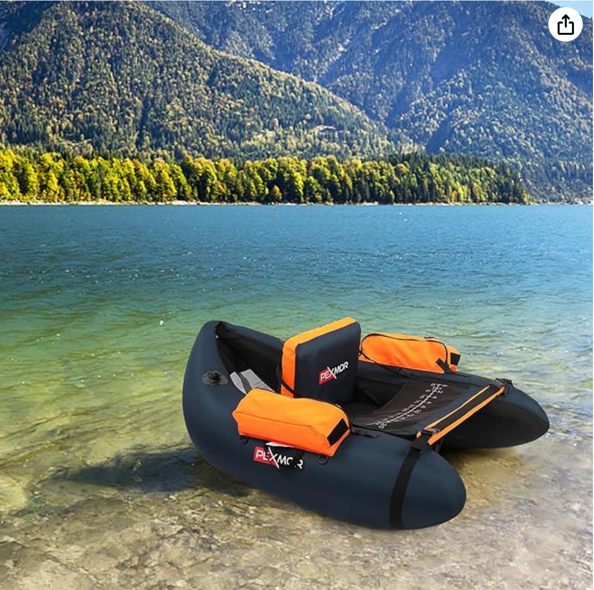 PEXMOR Inflatable Fishing Float Tube