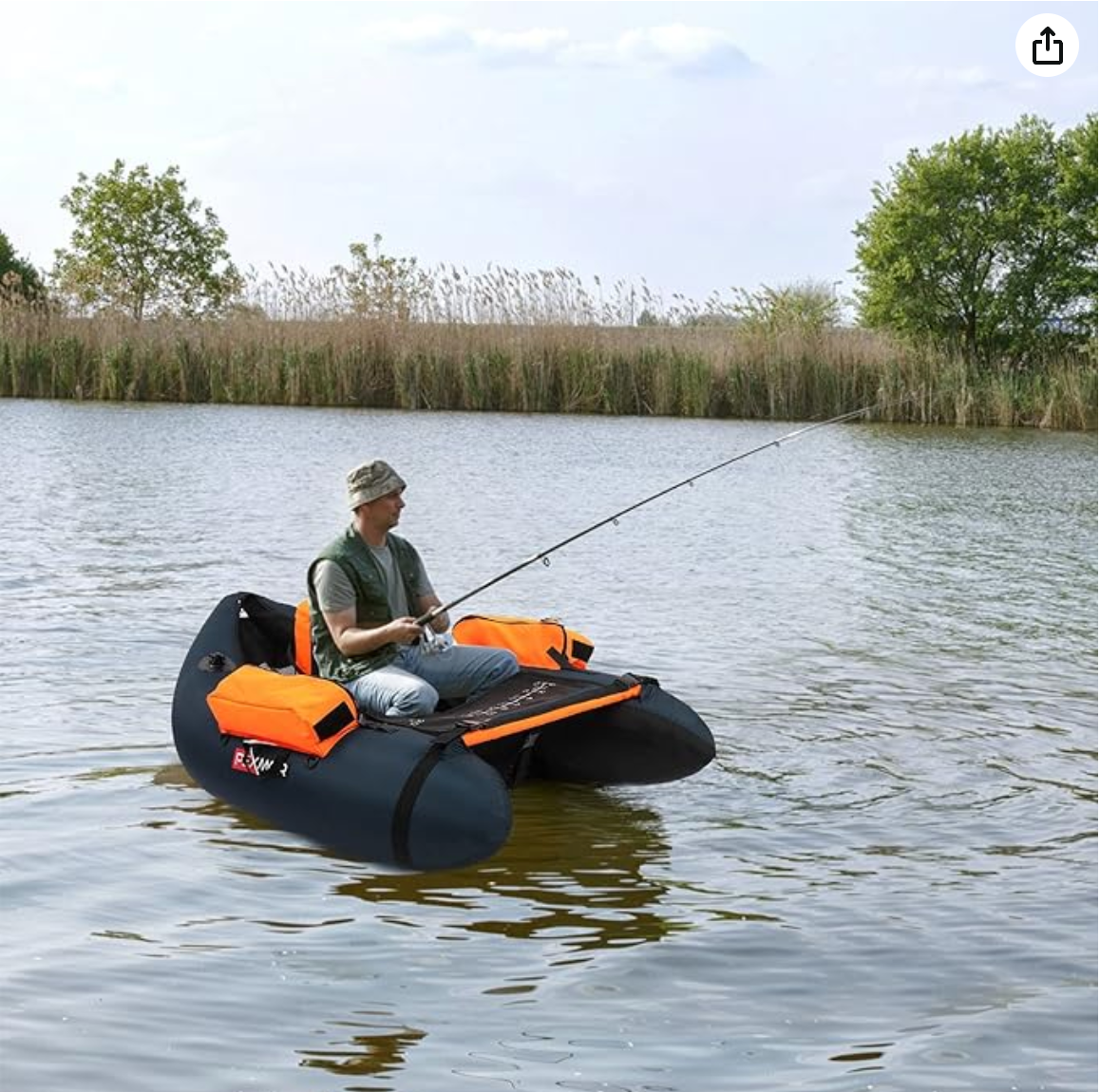 PEXMOR Inflatable Fishing Float Tube