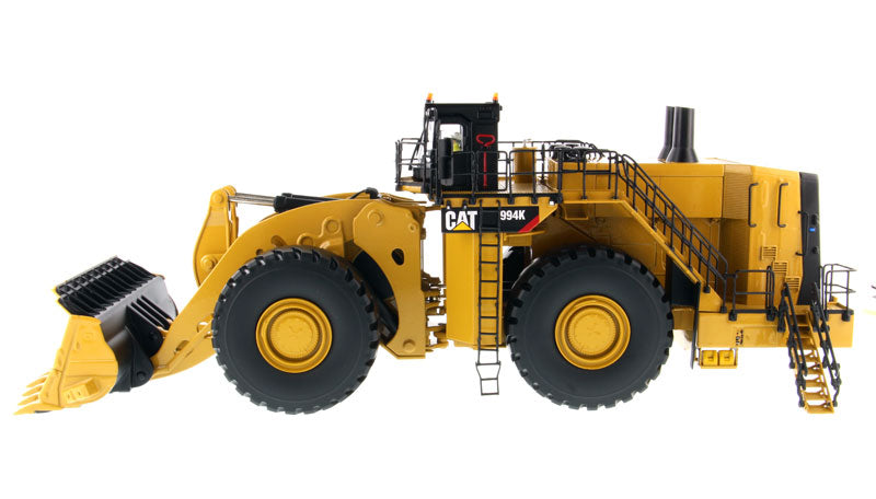 1:50 Cat 994K Wheel Loader - Rock Bucket Version in Yellow - Diecast Masters