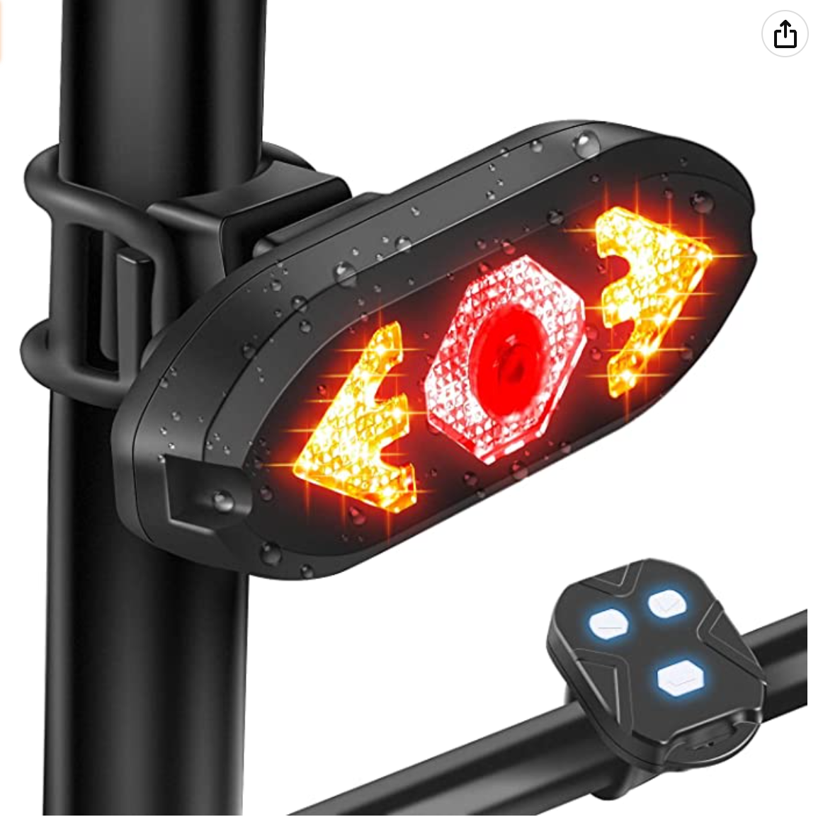 Ebuyfire Smart Bike Tail Light with Turn Signals