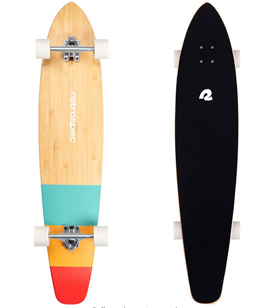 Retrospec Zed Longboard Skateboard Complete Cruiser