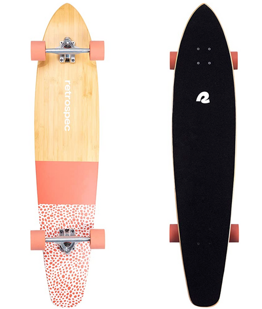 Retrospec Zed Longboard Skateboard Complete Cruiser