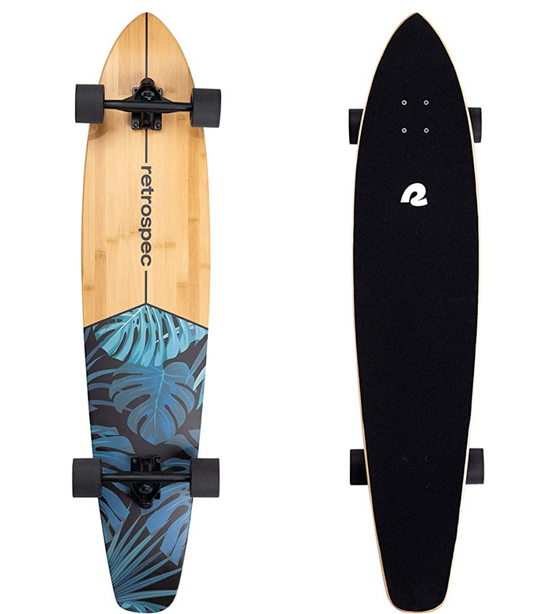 Retrospec Zed Longboard Skateboard Complete Cruiser