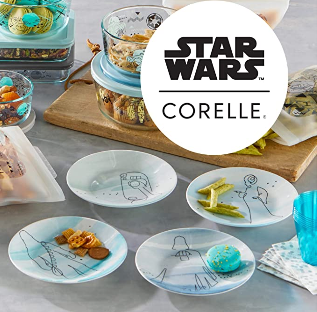 Corelle Vitrelle 4-Piece Appetizer Plates Set