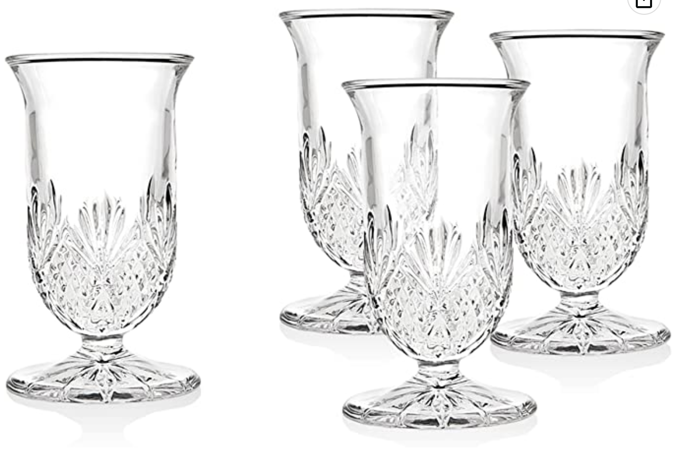 Godinger Whiskey Glasses, Dublin, 4oz - Set of 4