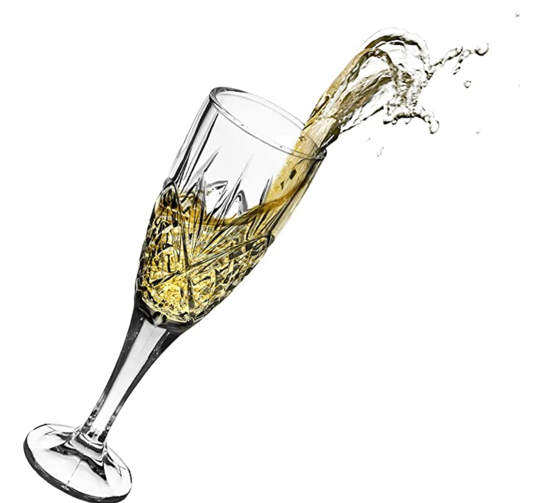 Godinger Dublin Champagne Flutes - Set of 12