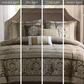 Madison Park Bellagio Cozy Comforter Set - Luxurious Jaquard Traditional Damask Design