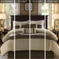 Madison Park Palmer Comforter Set-Luxury Faux Suede Design