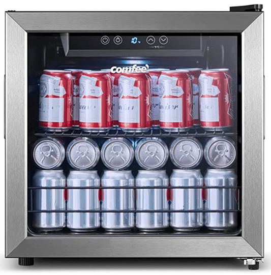 COMFEE' Beverage Cooler, 48 Cans CRV48S4AST