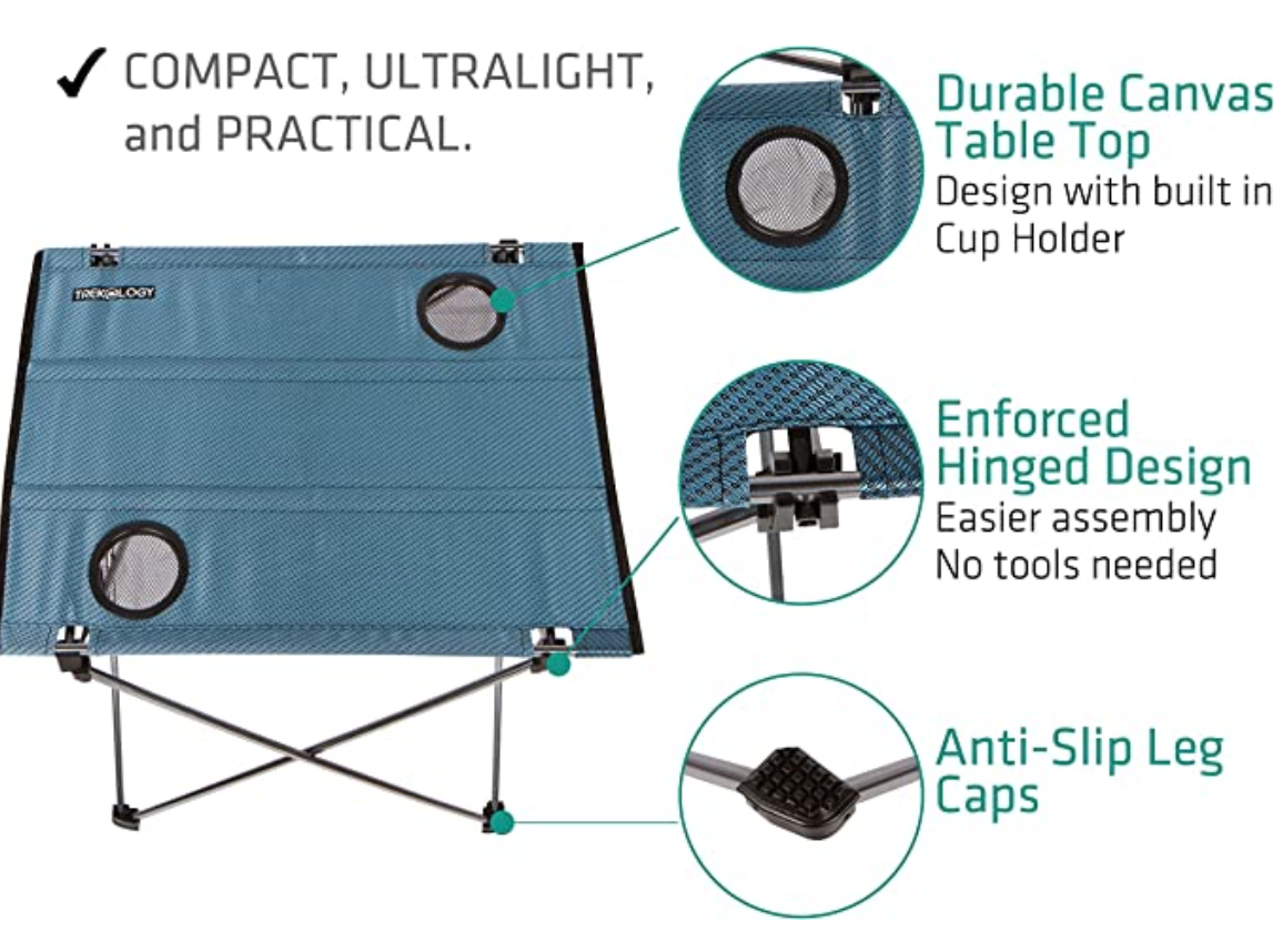 Trekology Foldable Camping Picnic Tables