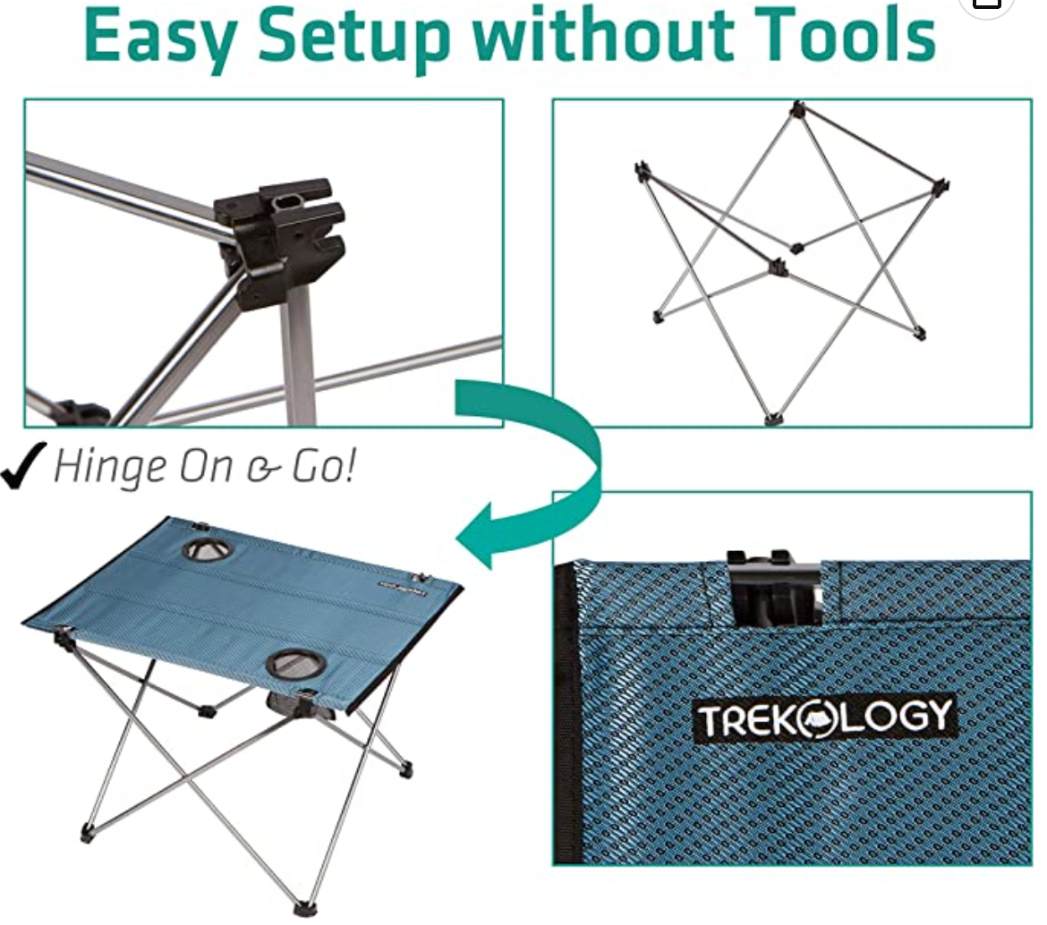 Trekology Foldable Camping Picnic Tables