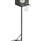 Spalding 32" Rookie Gear Eco-Composite™ Telescoping Portable Basketball Hoop