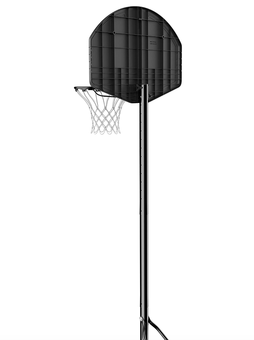 Spalding 32" Rookie Gear Eco-Composite™ Telescoping Portable Basketball Hoop