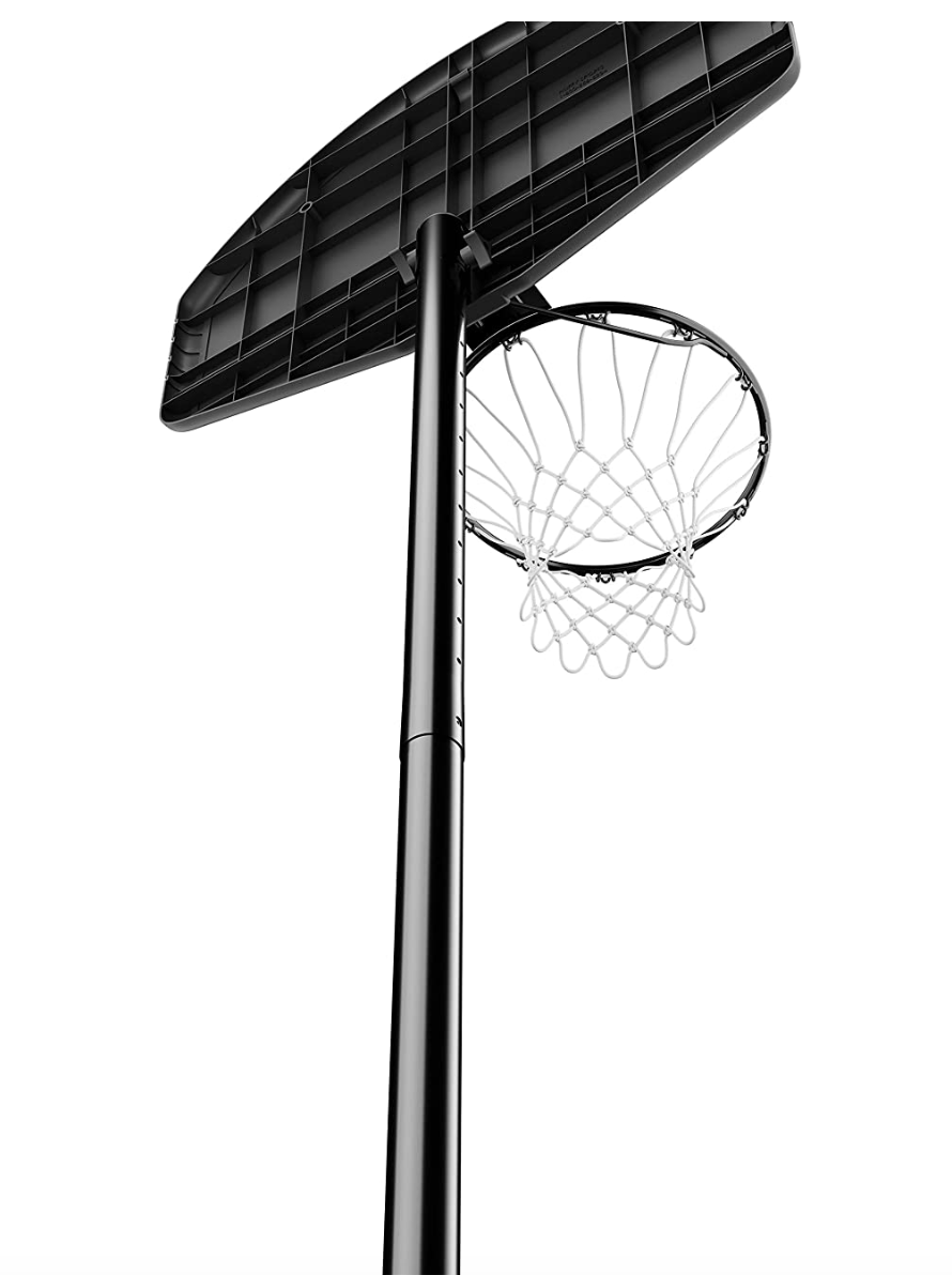 Spalding 32" Rookie Gear Eco-Composite™ Telescoping Portable Basketball Hoop