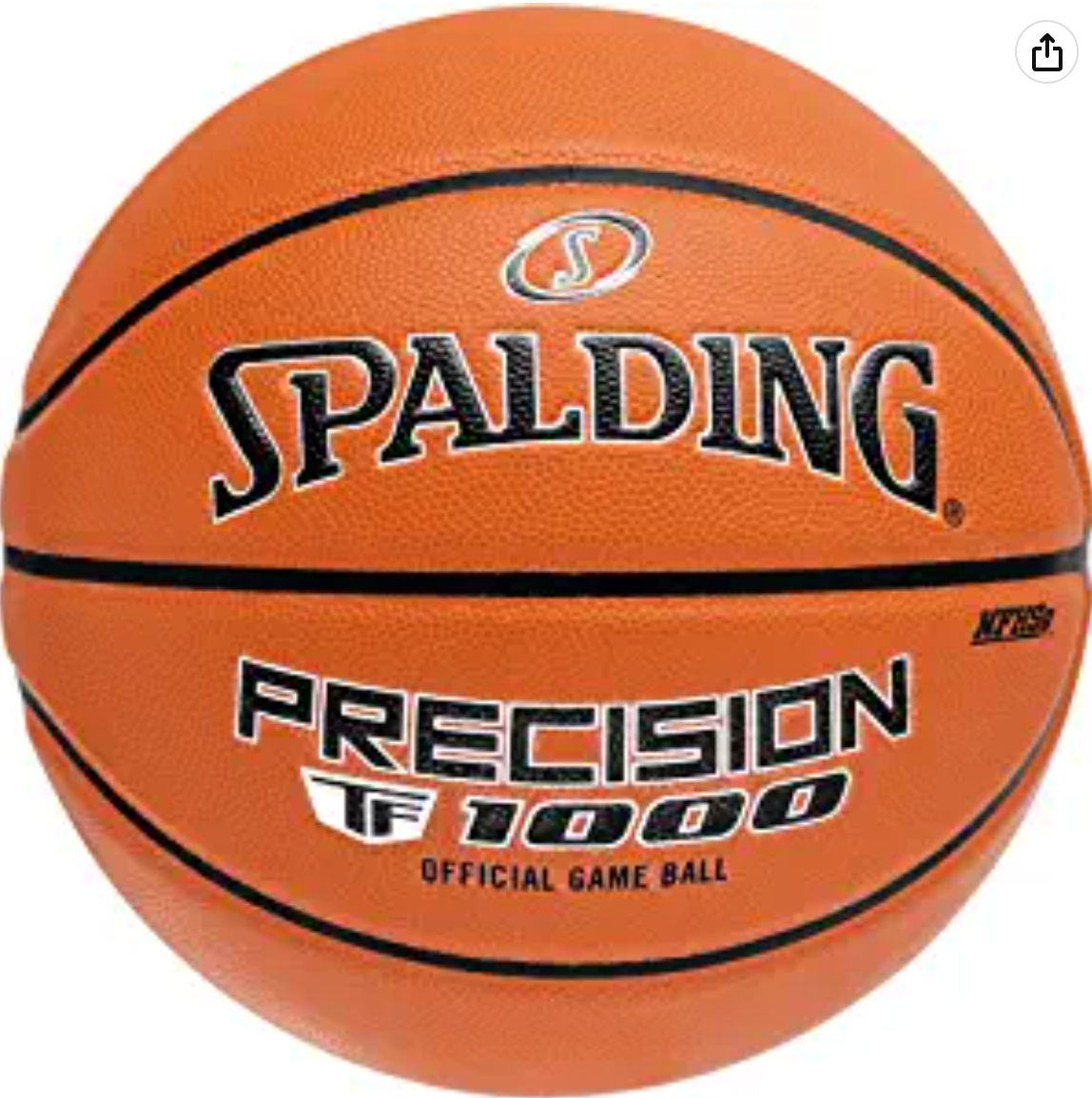 Spalding Precision TF-1000 Indoor Game Basketball