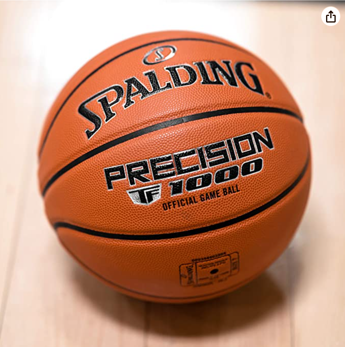 Spalding Precision TF-1000 Indoor Game Basketball