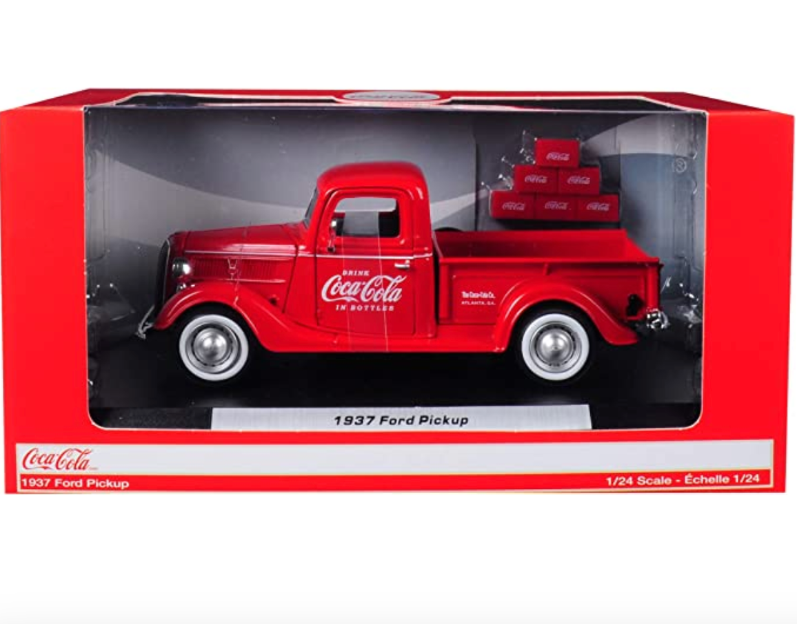 Coca-Cola 1937 Ford Pickup Truck 1/24 Motorcity Classics