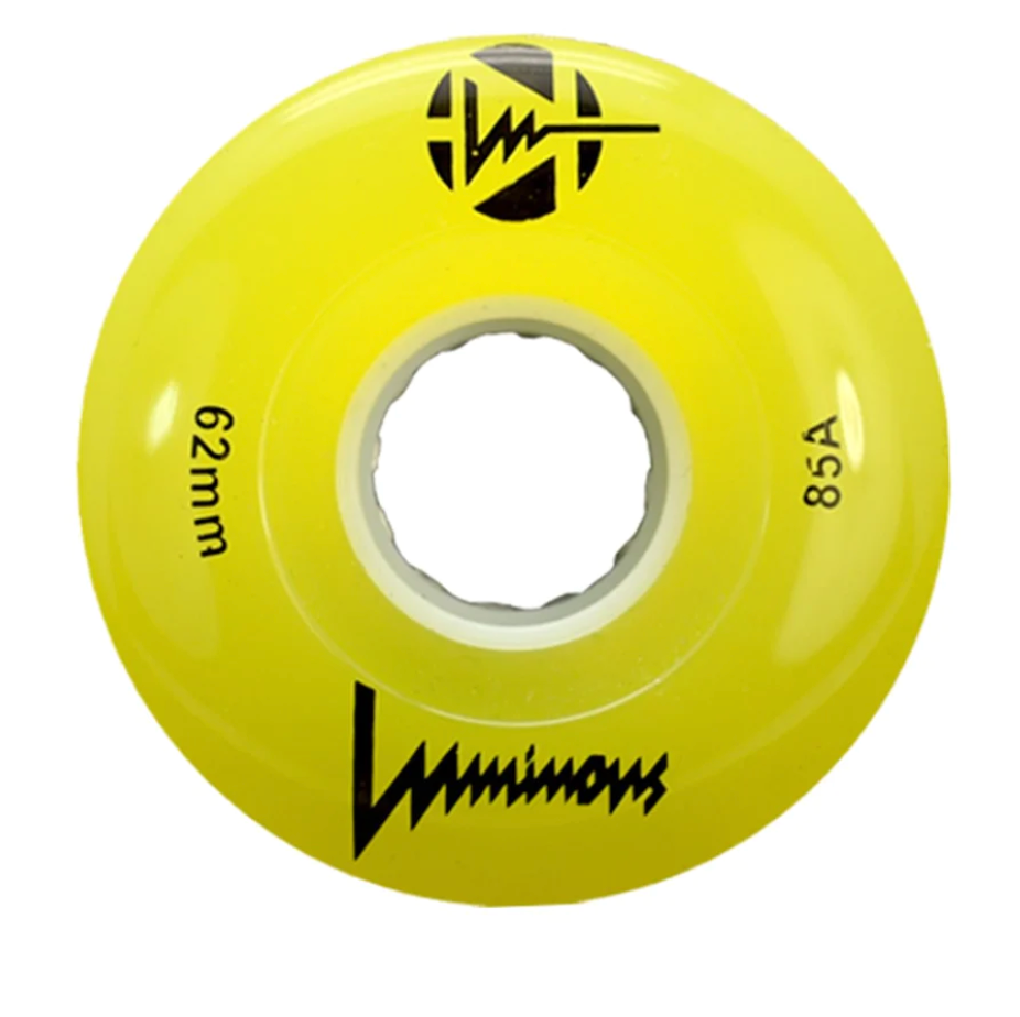 Luminous - LED Quad Wheels - 62mm